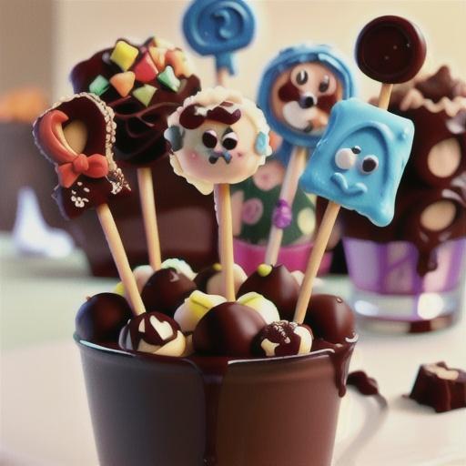 Traditional Brownie Pops