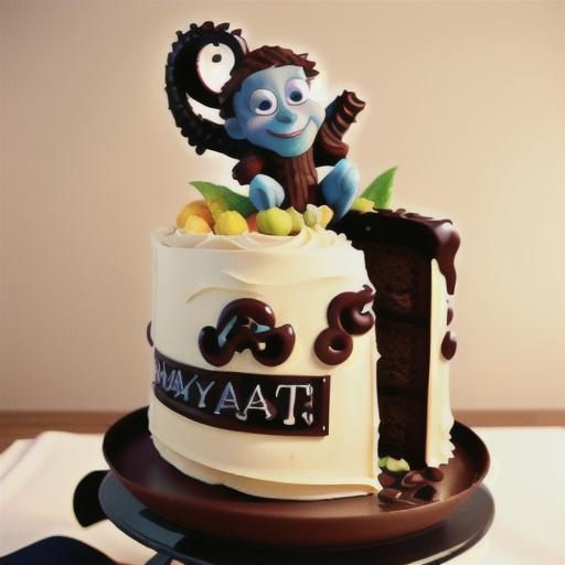 Maple-Walnut Chocolate Cake