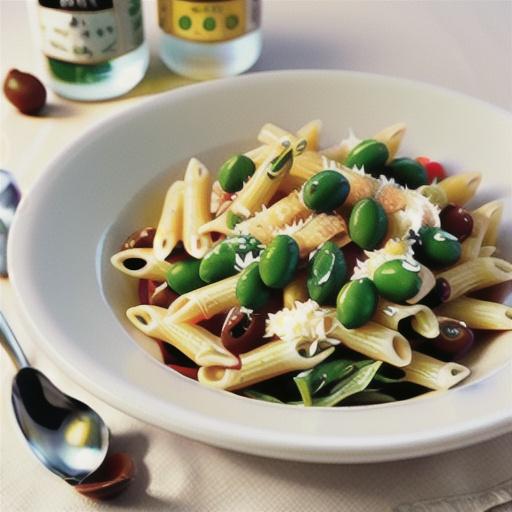 Tuna and olive pasta