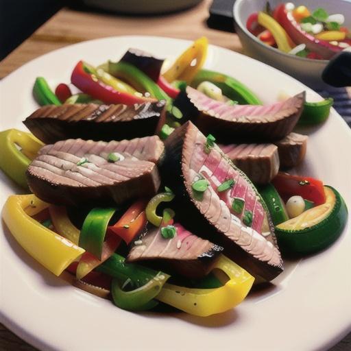Air Fryer Steak for Fajitas