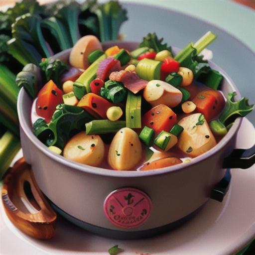 Pressure Cooker Kale Greens