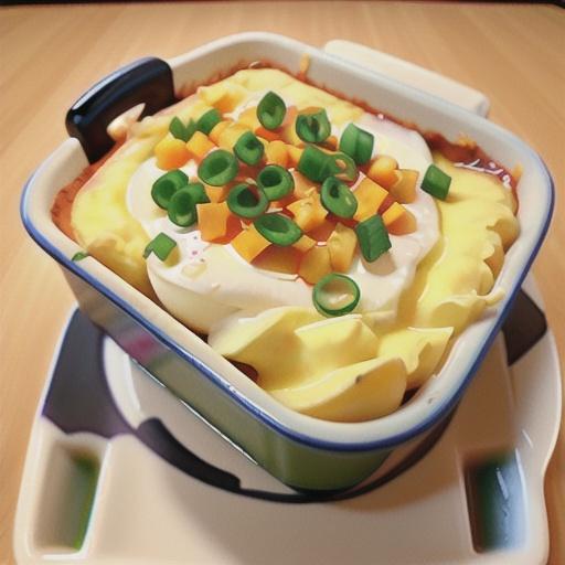 Garlic Mashed Potato Casserole