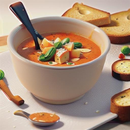 Zesty Tomato Soup for One
