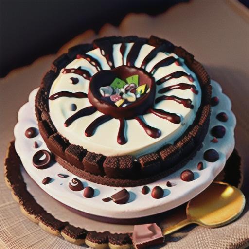 Oreo Triple Layer Chocolate Pie