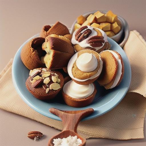 Honey-Pecan Mini Muffins