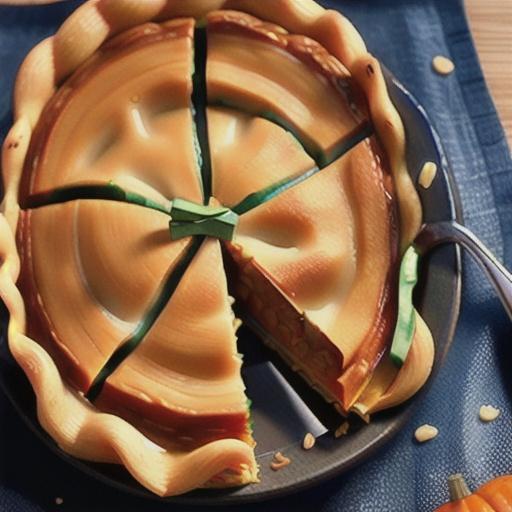 Gluten-free spaghetti and pumpkin pie