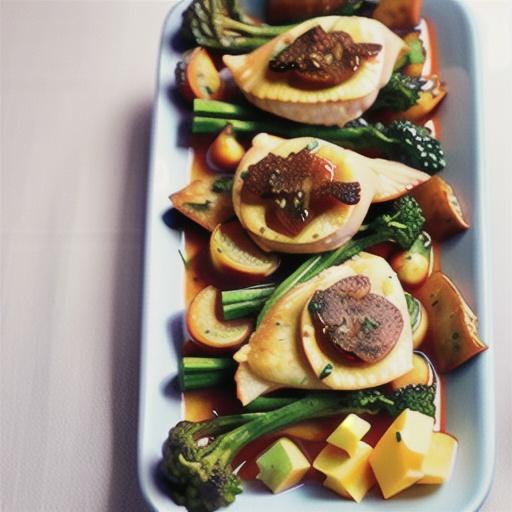 Miso butter snapper with broccolini