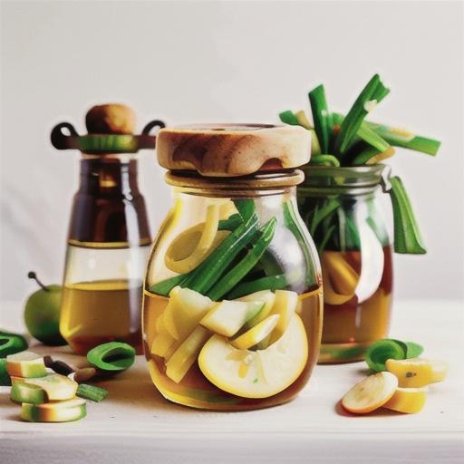 Honey-Vinegar Preserved Ramps