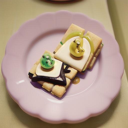 Passionfruit shortbread stars