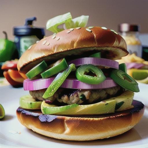 Chipotle Burgers with Avocado Salsa