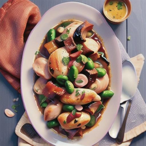 Chicken, pancetta and red wine ragu