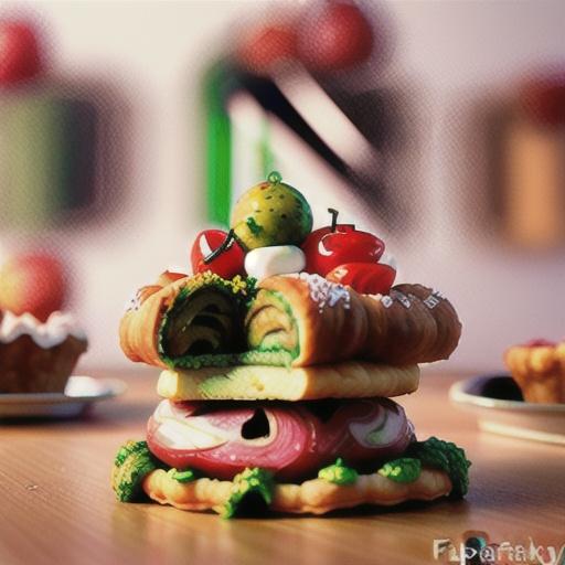 Caprese Puff Pastry Tart