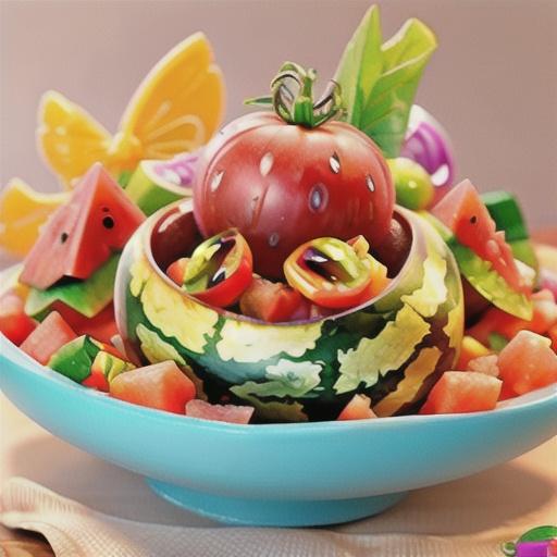 Watermelon Tomato Salsa