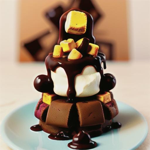 Chocolate Marshmallow Cookie Treats