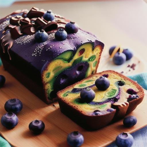 Chocolate Blueberry Zucchini Bread