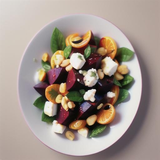 Amazing dressed beets