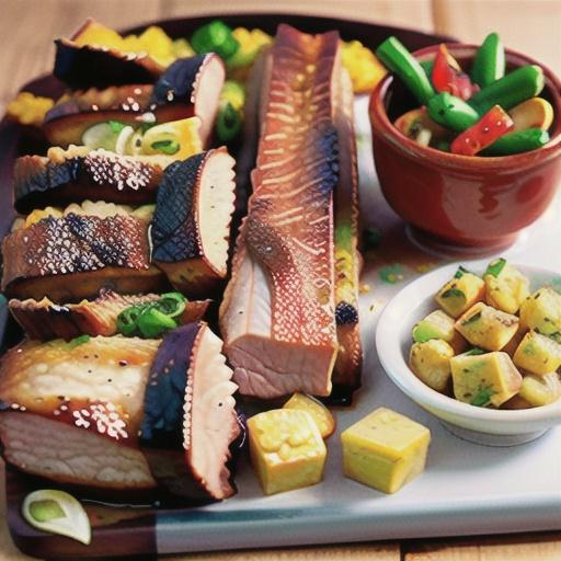 Garlic butter roast pork belly recipe