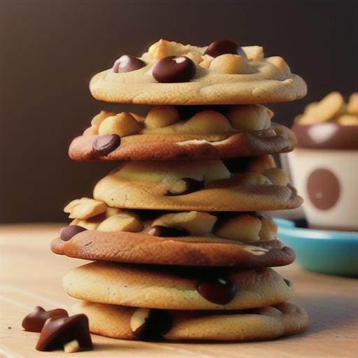 Chocolate Chip Granola Cookies