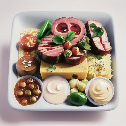 Pepper steaks with roasted cherry tomato sauce