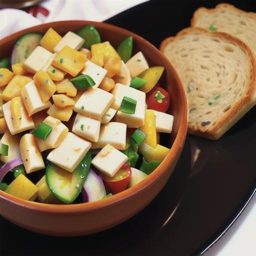 Russian Cheese Salad