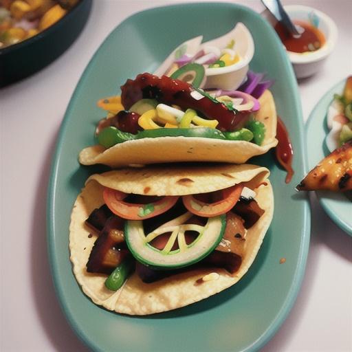 Chipotle BBQ Chicken Tinga Tacos