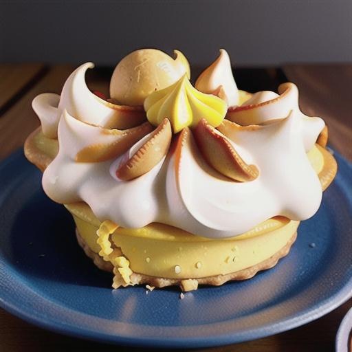 Orange meringue pie