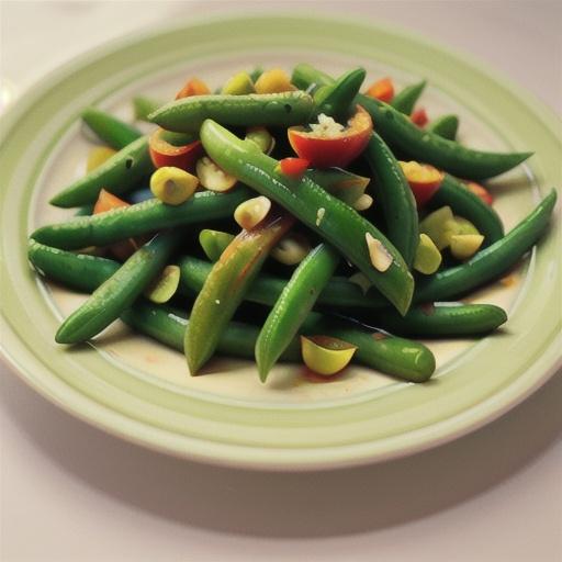 Lemony green beans