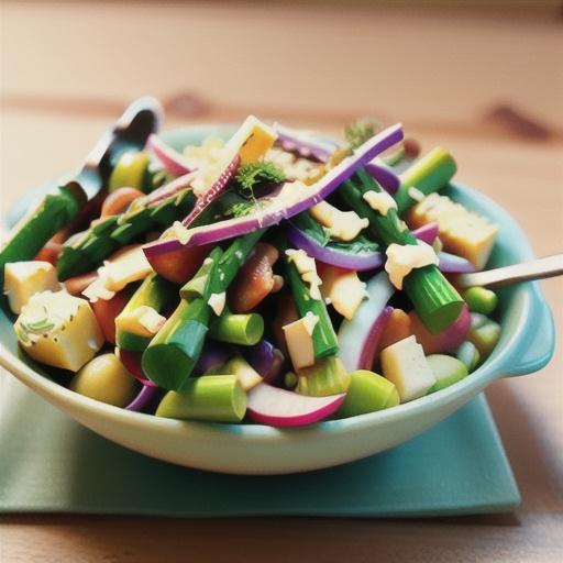 Fennel-Asparagus Seven-Layer Salad