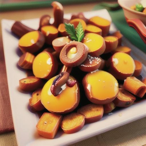 Candied Sweet Potatoes with Orange Juice