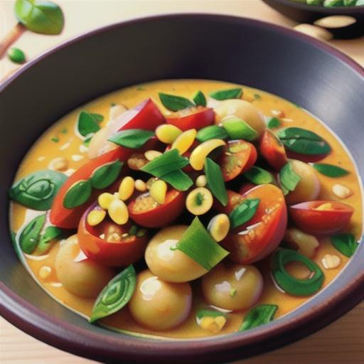 Mung Bean Dahl with Spinach