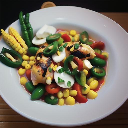 White Rotisserie Chicken Chili