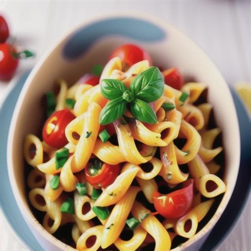 Campanelle with Cherry Tomatoes