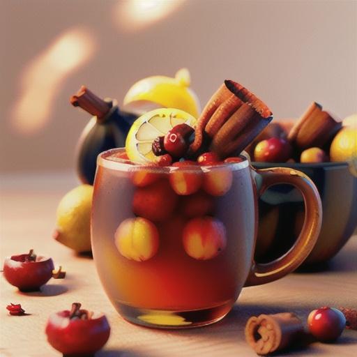 Hot Spiced Cranberry Cider