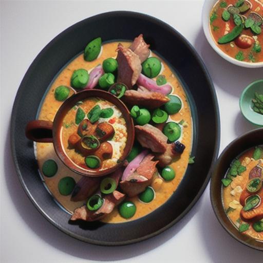 Kashmir lamb (Rogan josh)