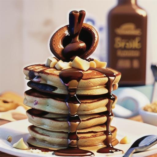 Skinny Whole Grain Brown Sugar-Cinnamon Pancakes