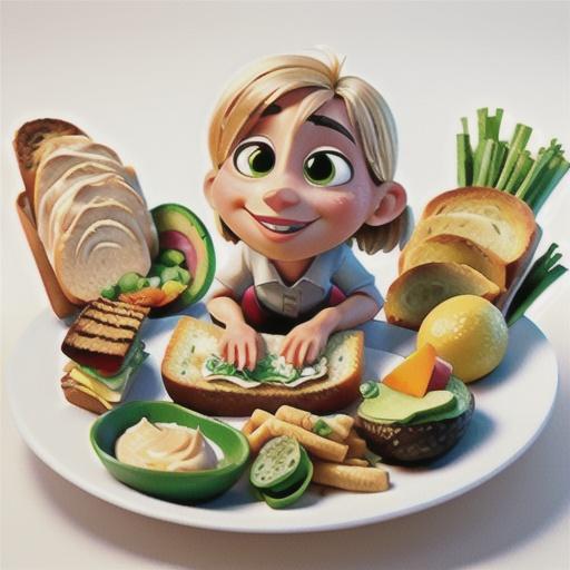 Chicken and avocado finger sandwiches