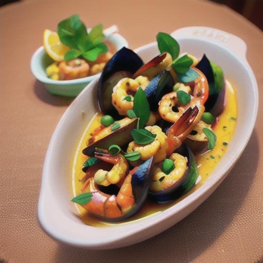 Curried Baked Shrimp