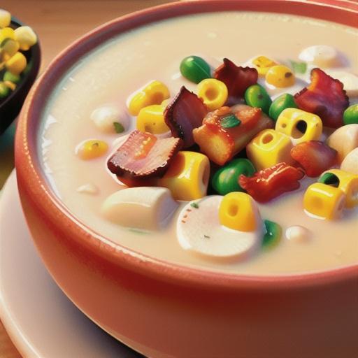 Potato Bacon Corn Chowder