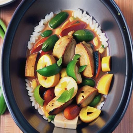 Coconut Curry Chicken in the Slow Cooker
