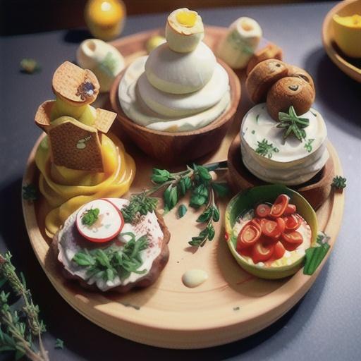 Tarte flamiche with paprika thyme pastry