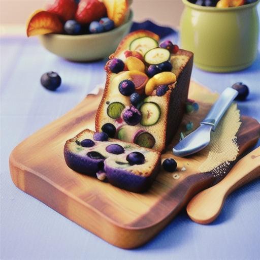 Blueberry Zucchini Bread