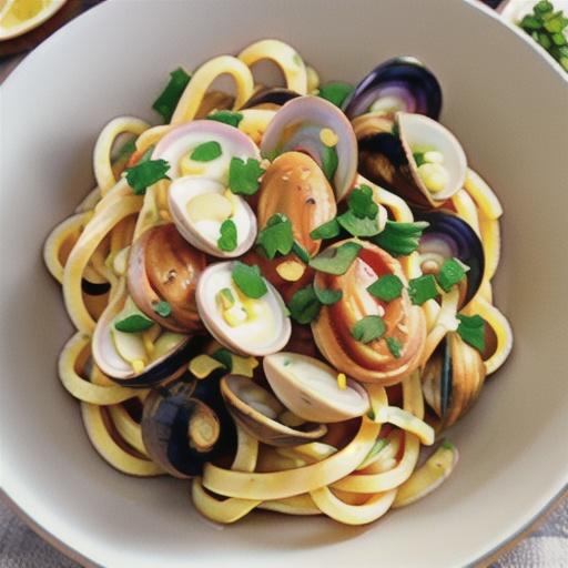 Easy Linguine with White Clam Sauce
