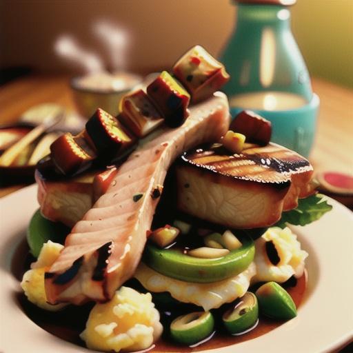 Dijon Grilled Pork Chops