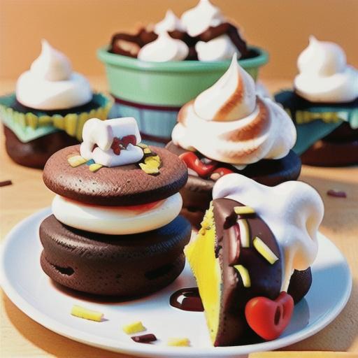 Gluten-Free Whoopie Pie Brownies