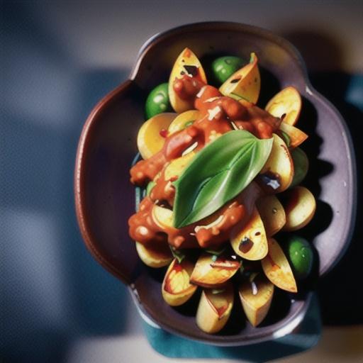 Patatas Bravas (Spanish Roasted Potatoes With Tomato Sauce)