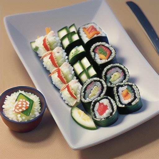 Cream Cheese and Crab Sushi Rolls