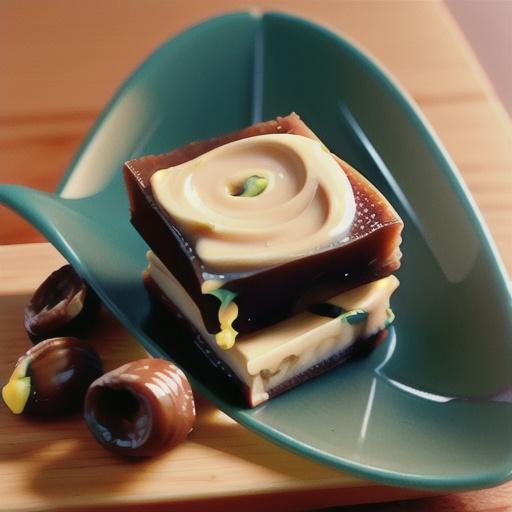 Date and tahini slice