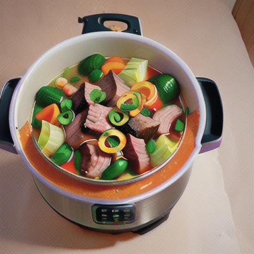 Instant Pot Cabbage and Beef Soup
