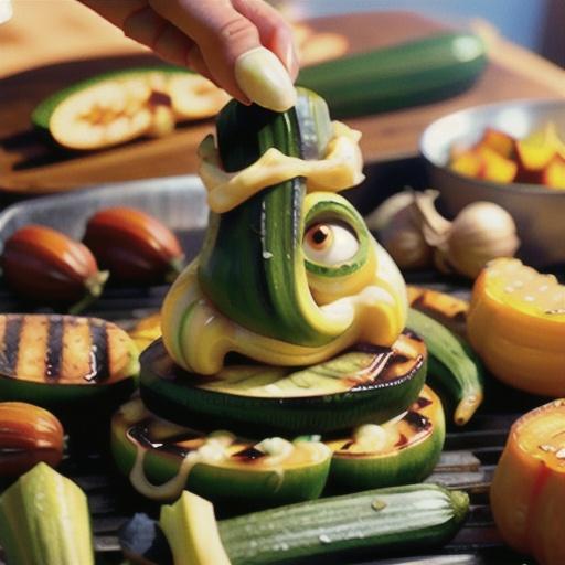 Grilled Zucchini and Squash