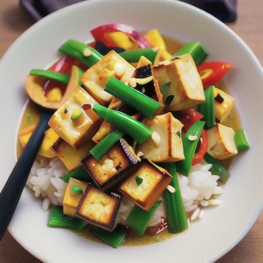 Green Curry Tofu
